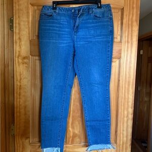 Michael Kors Blue Cropped Women's Jeans
